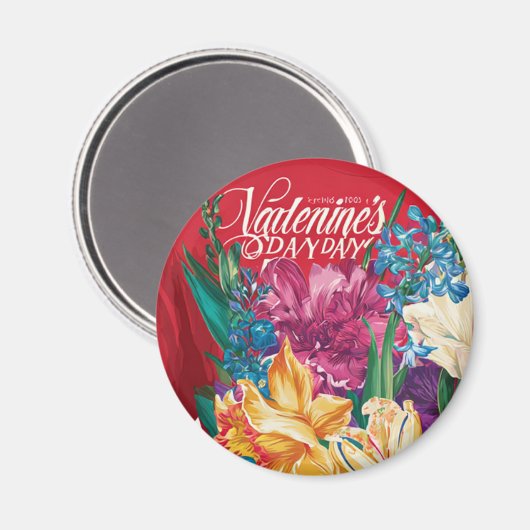 Valentine’s Day Magnet | Romantic, Cute  (Voorkant / Achterkant)