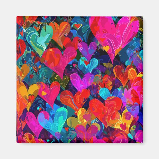 Valentine’s Day Magnet | Romantic, Cute  (Voorkant)