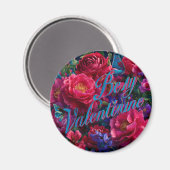 Valentine’s Day Magnet | Romantic, Cute  (Voorkant / Achterkant)