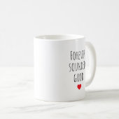 Valentine’s Day Minimal Love Quote Coffee Mug Koffiemok (Voorkant rechts)