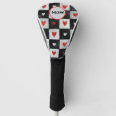 Valentine’s Day Monogram Golf Head Cover (Voorkant)