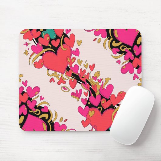 Valentine’s Day Mousepad | Romantic Muismat (Met muis)