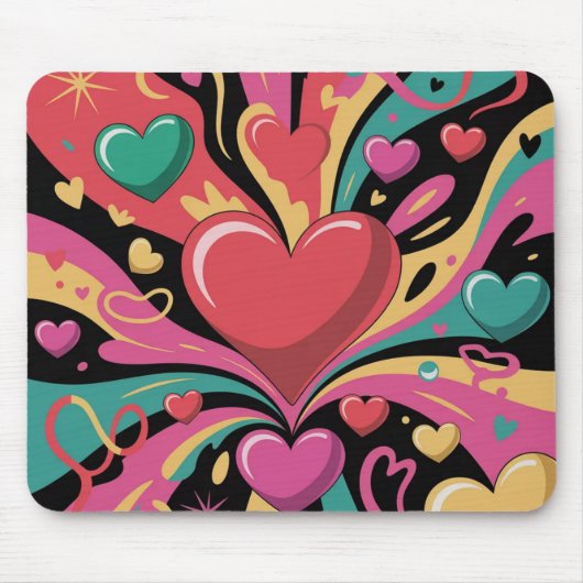 Valentine’s Day Mousepad | Romantic Muismat (Voorkant)