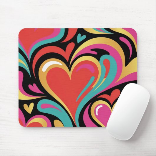 Valentine’s Day Mousepad | Romantic Muismat (Met muis)