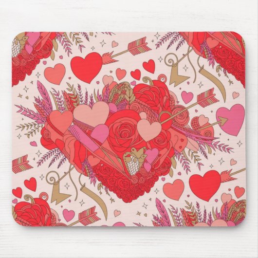 Valentine’s Day Mousepad | Romantic Muismat (Voorkant)