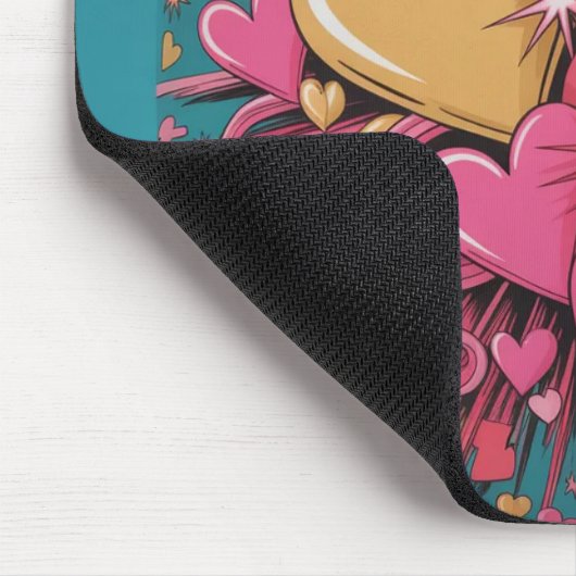 Valentine’s Day Mousepad | Romantic Muismat (Hoek)