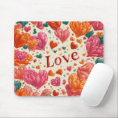 Valentine’s Day Mousepad | Romantic Muismat (Met muis)