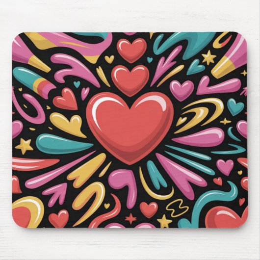 Valentine’s Day Mousepad | Romantic Muismat (Voorkant)