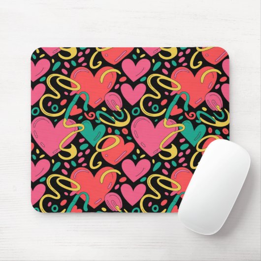 Valentine’s Day Mousepad | Romantic Muismat (Met muis)
