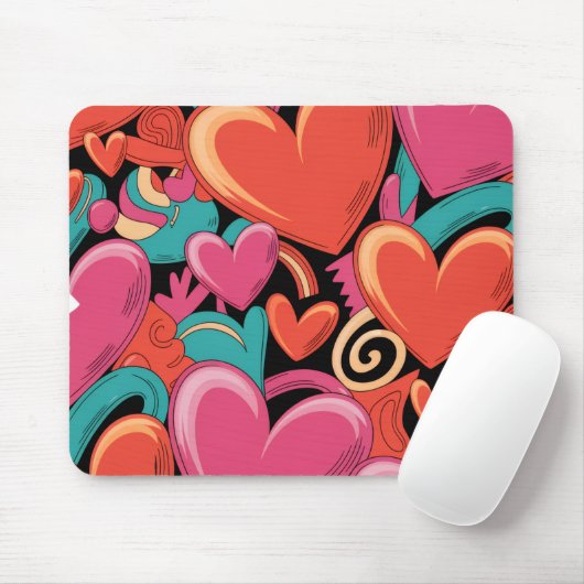Valentine’s Day Mousepad | Romantic Muismat (Met muis)