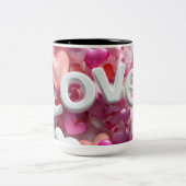 Valentine’s Day Mug | Romantic, Cute &Heartwarming Tweekleurige Koffiemok (Center)