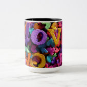 Valentine’s Day Mug | Romantic, Cute &Heartwarming Tweekleurige Koffiemok (Center)