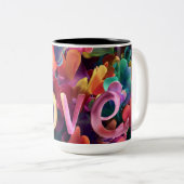 Valentine’s Day Mug | Romantic, Cute &Heartwarming Tweekleurige Koffiemok (Voorkant rechts)