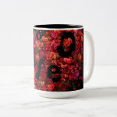 Valentine’s Day Mug | Romantic, Cute &Heartwarming Tweekleurige Koffiemok (Voorkant rechts)