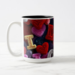 Valentine’s Day Mug | Romantic, Cute &Heartwarming Tweekleurige Koffiemok