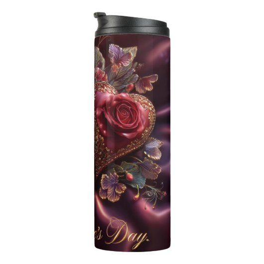 Valentine’s Day Mug | Romantic Thermosbeker (Geroteerd rechts)