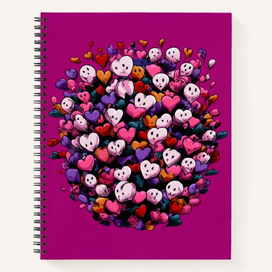 Valentine’s Day Notebook Collection | Romantic Notitieboek (Voorkant)