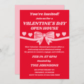 Valentine’s Day Open House Kaart (Voorkant / Achterkant)