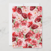 Valentine’s Day Party Invitation Kaart (Achterkant)