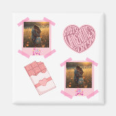 Valentine’s Day Personalized Magnet (Voorkant)