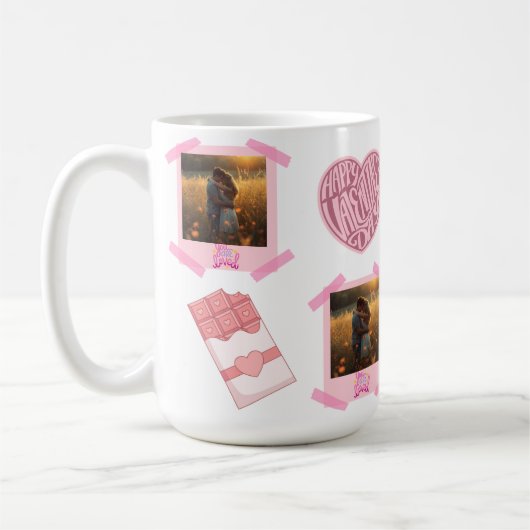 Valentine’s Day Personalized Mug Koffiemok (Links)