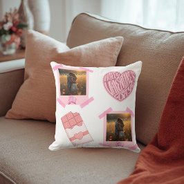Valentine’s Day Personalized Throw Pillow Kussen