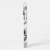 Valentine’s Day Photo Collage Personalized Couple iPhone Hoesje (Linkerkant)