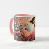  Valentine’s Day Romantic Couple Silhouette Love  Mok (Voorkant links)