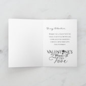 Valentine’s Day Romantic Love Photo Card Kaart (Binnen)