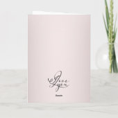 Valentine’s Day Soft Blush  Photo Collage  Kaart (Achterkant)