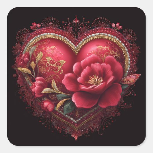 Valentine’s Day Stickers | Cute, Romantic  (Voorkant)