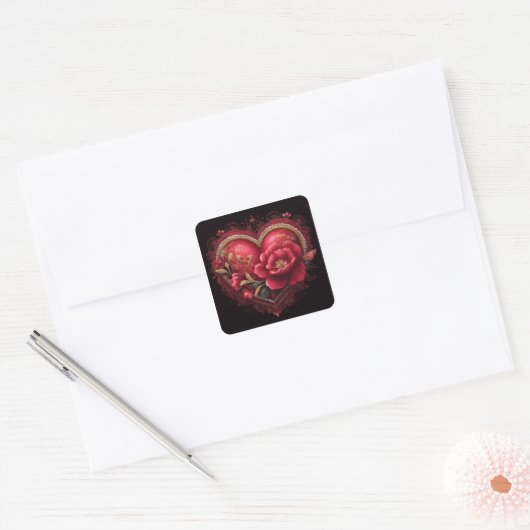 Valentine’s Day Stickers | Cute, Romantic  (Envelop)