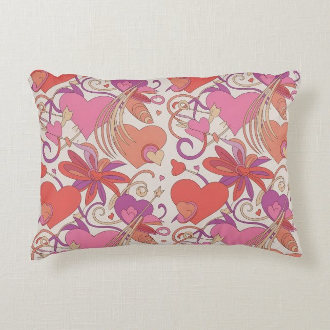 Valentine’s Day Throw Pillow Collection | Romantic Accent Kussen (Voorkant)