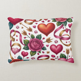 Valentine’s Day Throw Pillow Collection | Romantic Accent Kussen