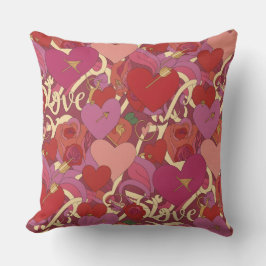 Valentine’s Day Throw Pillow Collection | Romantic Kussen