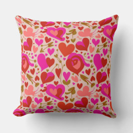Valentine’s Day Throw Pillow Collection | Romantic Kussen