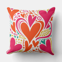 Valentine’s Day Throw Pillow Collection | Romantic Kussen