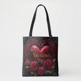 Valentine’s Day Tote Bag | Romantic, Cute