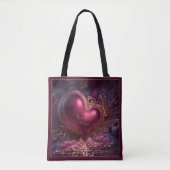 Valentine’s Day Tote Bag | Romantic, Cute (Voorkant)
