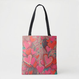 Valentine’s Day Tote Bag | Romantic, Cute