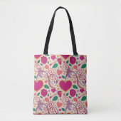 Valentine’s Day Tote Bag | Romantic, Cute (Voorkant)