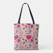 Valentine’s Day Tote Bag | Romantic, Cute (Achterkant)