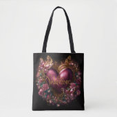 Valentine’s Day Tote Bag | Romantic, Cute (Voorkant)
