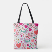 Valentine’s Day Tote Bag | Romantic, Cute (Achterkant)