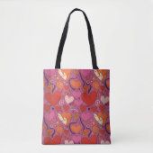 Valentine’s Day Tote Bag | Romantic, Cute (Voorkant)