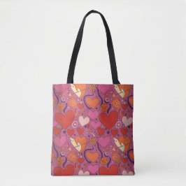 Valentine’s Day Tote Bag | Romantic, Cute