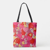 Valentine’s Day Tote Bag | Romantic, Cute (Achterkant)