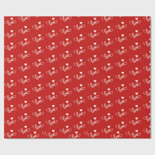 Valentine’s Day Wrapping Paper Cadeaupapier (Vlak)