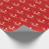 Valentine’s Day Wrapping Paper Cadeaupapier (Hoek)