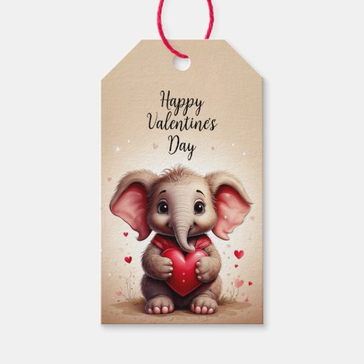 Valentine’s gift tag cadeaulabel (Voorkant)